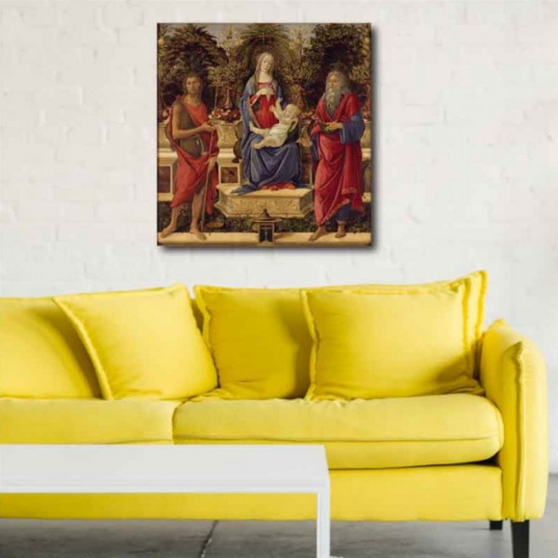 Πίνακας σε καμβά Sandro Botticelli - The Bardi Altarpiece - 1484
